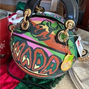 ANDREA BERGART ART FESTIVAL  MIAMI GARDENS BASKETBALL BAG! NEW with tag attached